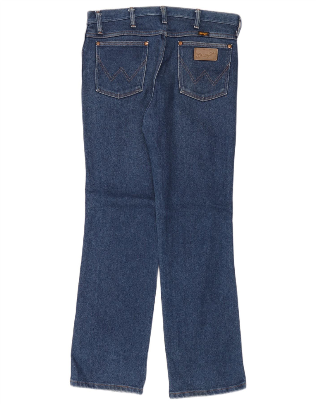 Мужские прямые джинсы Wrangler W33 L30 синие, хлопок