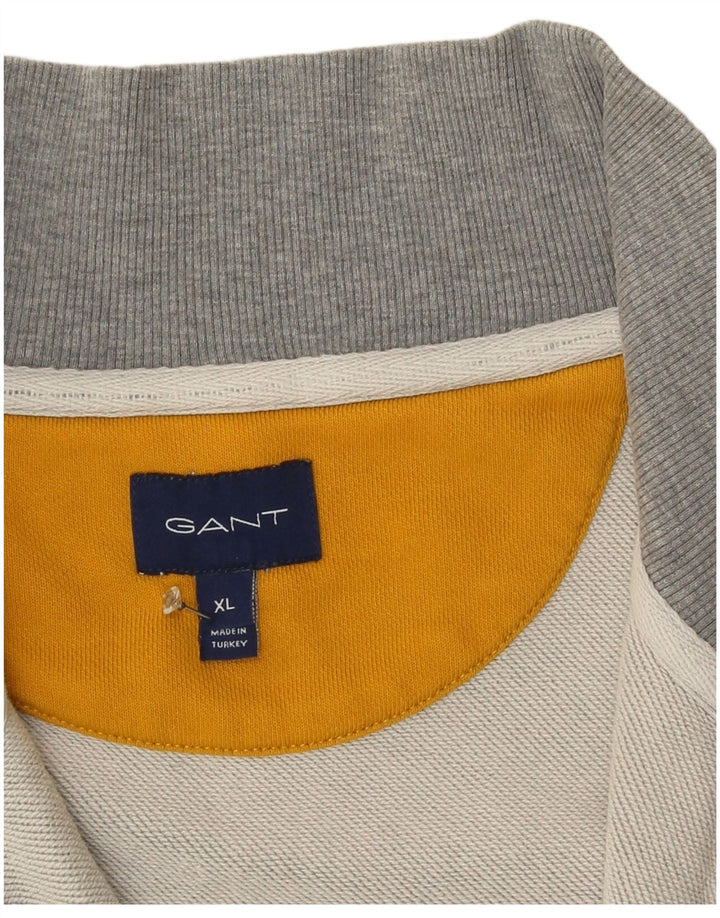 Gant Женский спортивный костюм с графическим рисунком, верхняя куртка UK 18 XL, серый