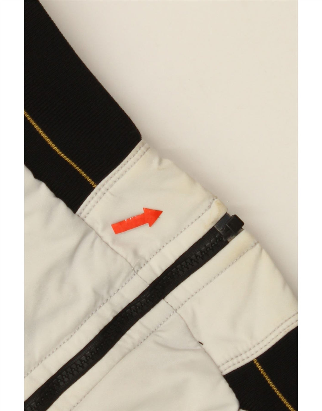 REFRIGIWEAR Boys Bomber Jacket 13-14 Years White Nylon Vintage Refrigiwear and Second-Hand Refrigiwear from Messina Hembry 
