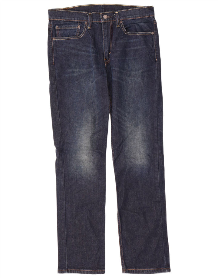 Мужские джинсы LEVI'S 511 Slim W34 L32 Темно-синие, хлопок