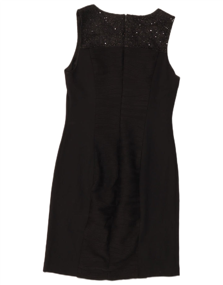 Женское платье-футляр без рукавов CALVIN KLEIN США 8, средний черный