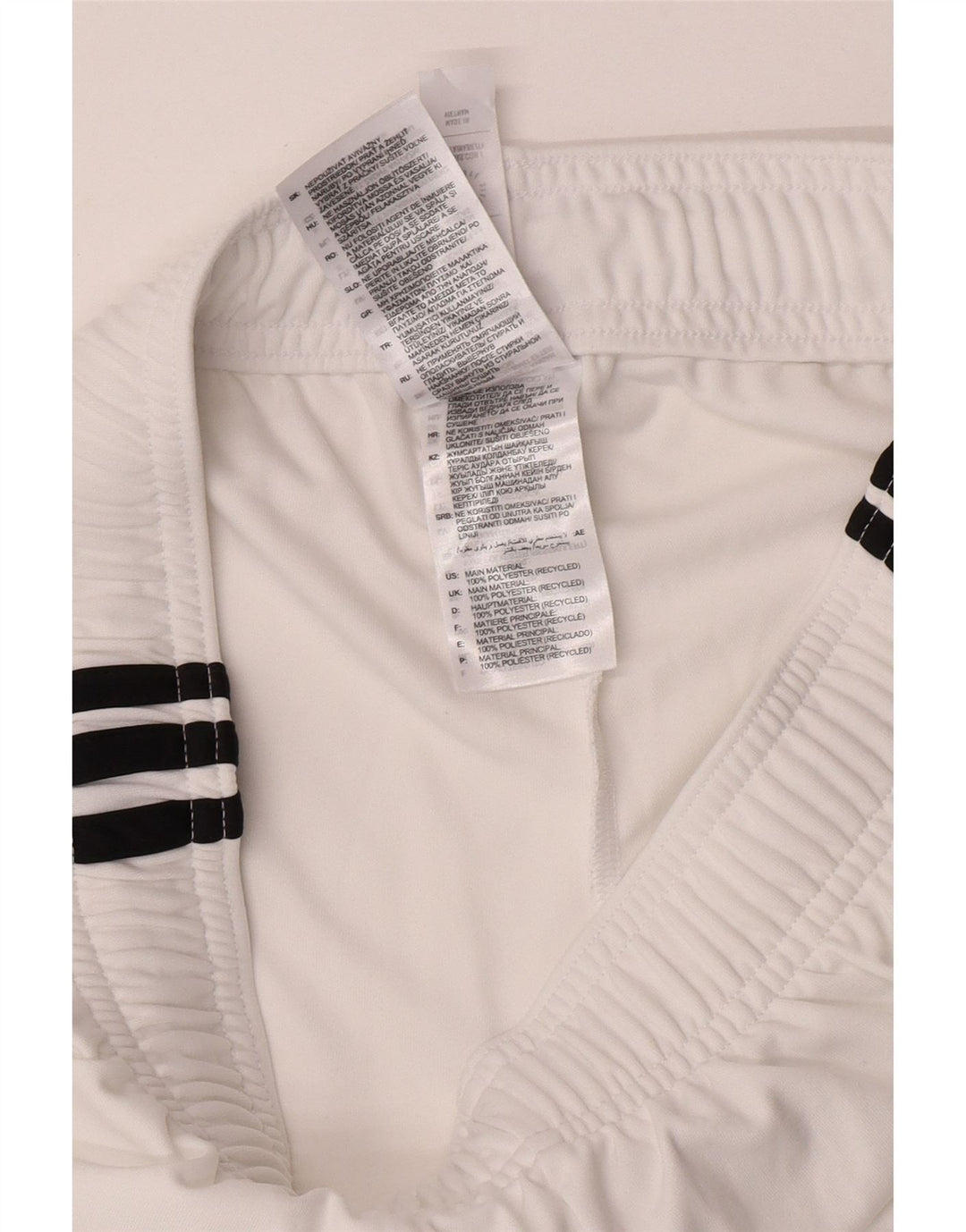Мужские спортивные шорты Adidas Manchester United, средний белый полиэстер
