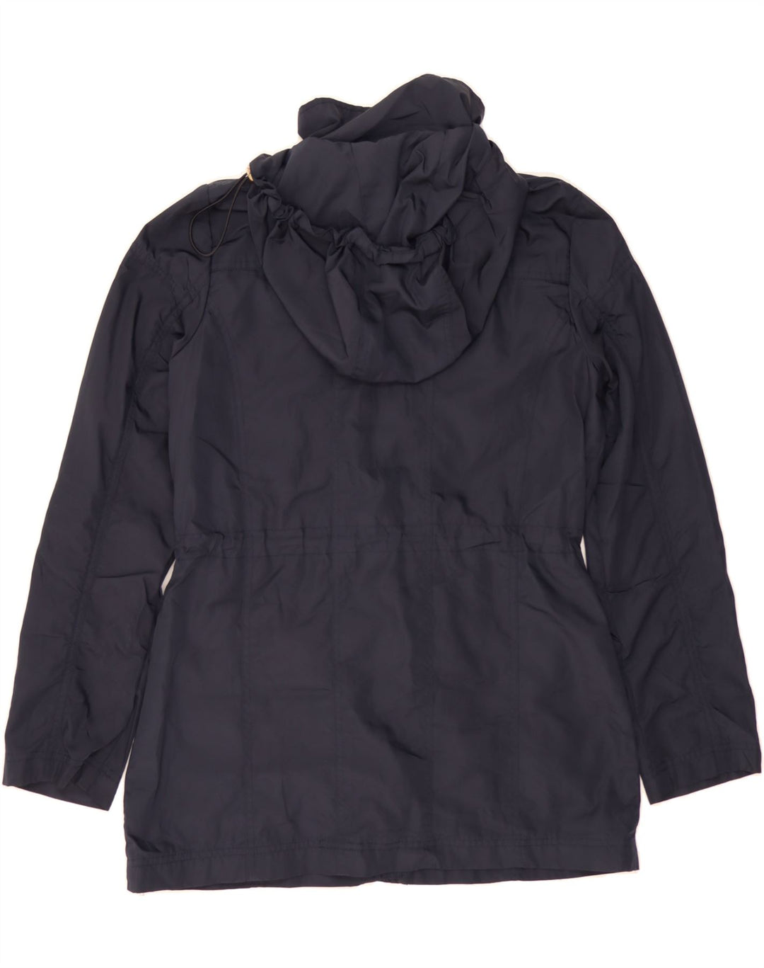 MICHAEL KORS Womens Hooded Utility Jacket UK 6 XS Navy Blue Polyester Vintage Michael Kors and Second-Hand Michael Kors from Messina Hembry 