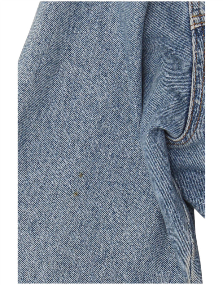 Винтажная мужская джинсовая куртка UK 42 XL, синяя