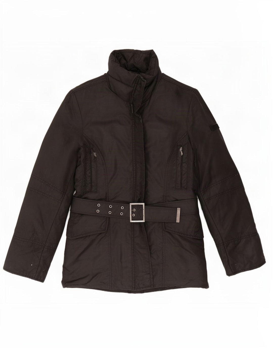 PEUTEREY Женская стеганая куртка IT 44 Medium Black Nylon