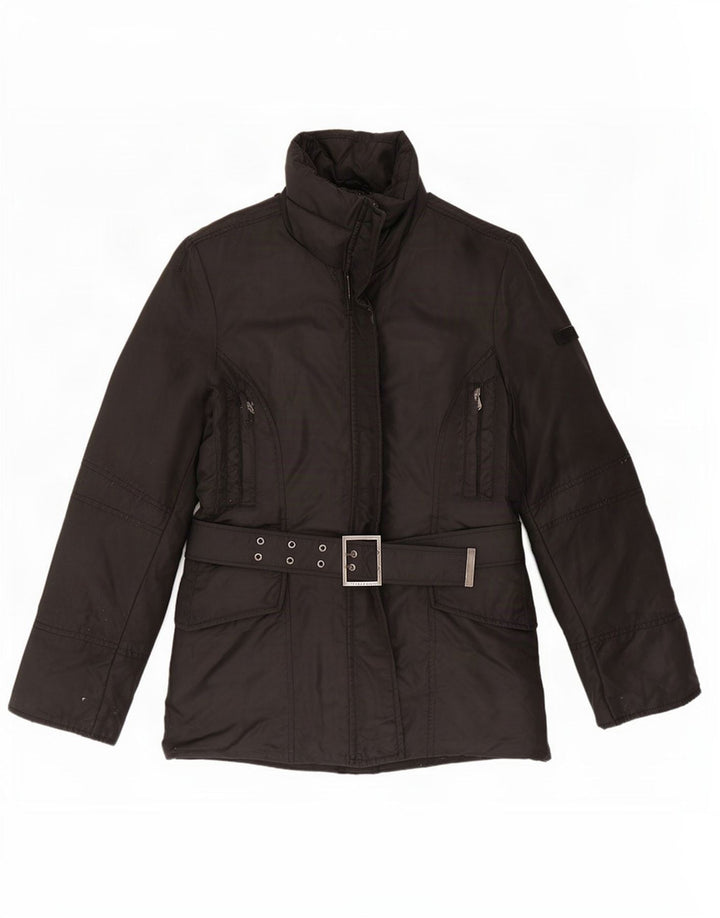 PEUTEREY Женская стеганая куртка IT 44 Medium Black Nylon