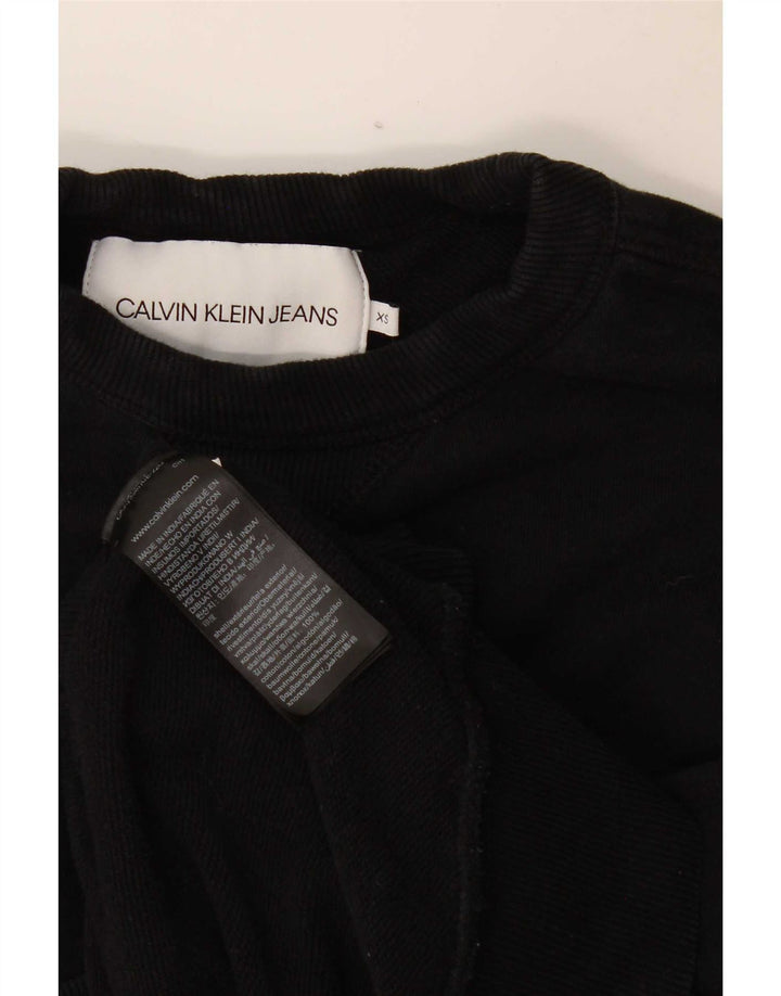 Мужской свитшот Calvin Klein XS, черный хлопок