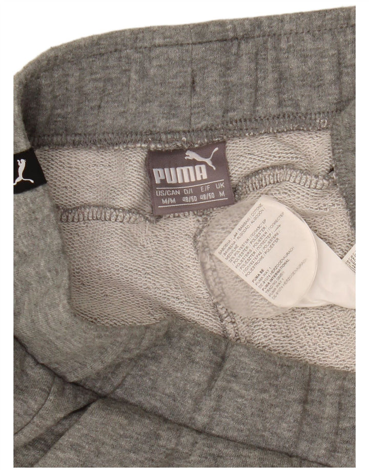 Мужские спортивные шорты Puma с рисунком, средний серый хлопок с крапинками
