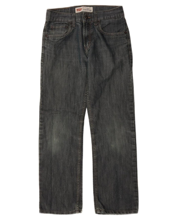 Levi's Girls 514 Узкие прямые джинсы 15-16 лет W28 L28 Синий хлопок