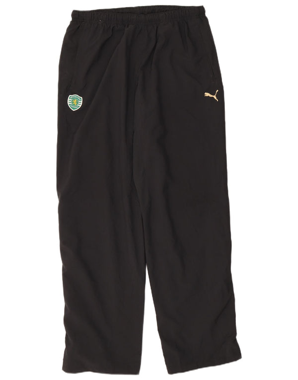 Мужские спортивные брюки PUMA Portugal, большие темно-синие брюки из полиэстера