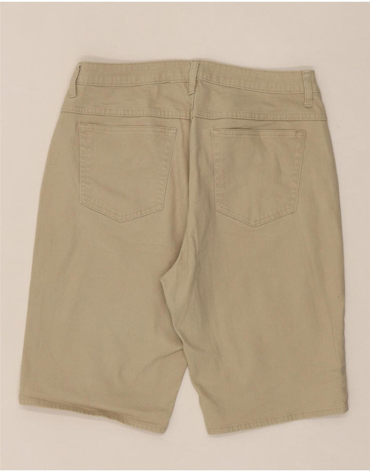 LEE Womens Casual Shorts W32 Large  Beige Vintage Lee and Second-Hand Lee from Messina Hembry 