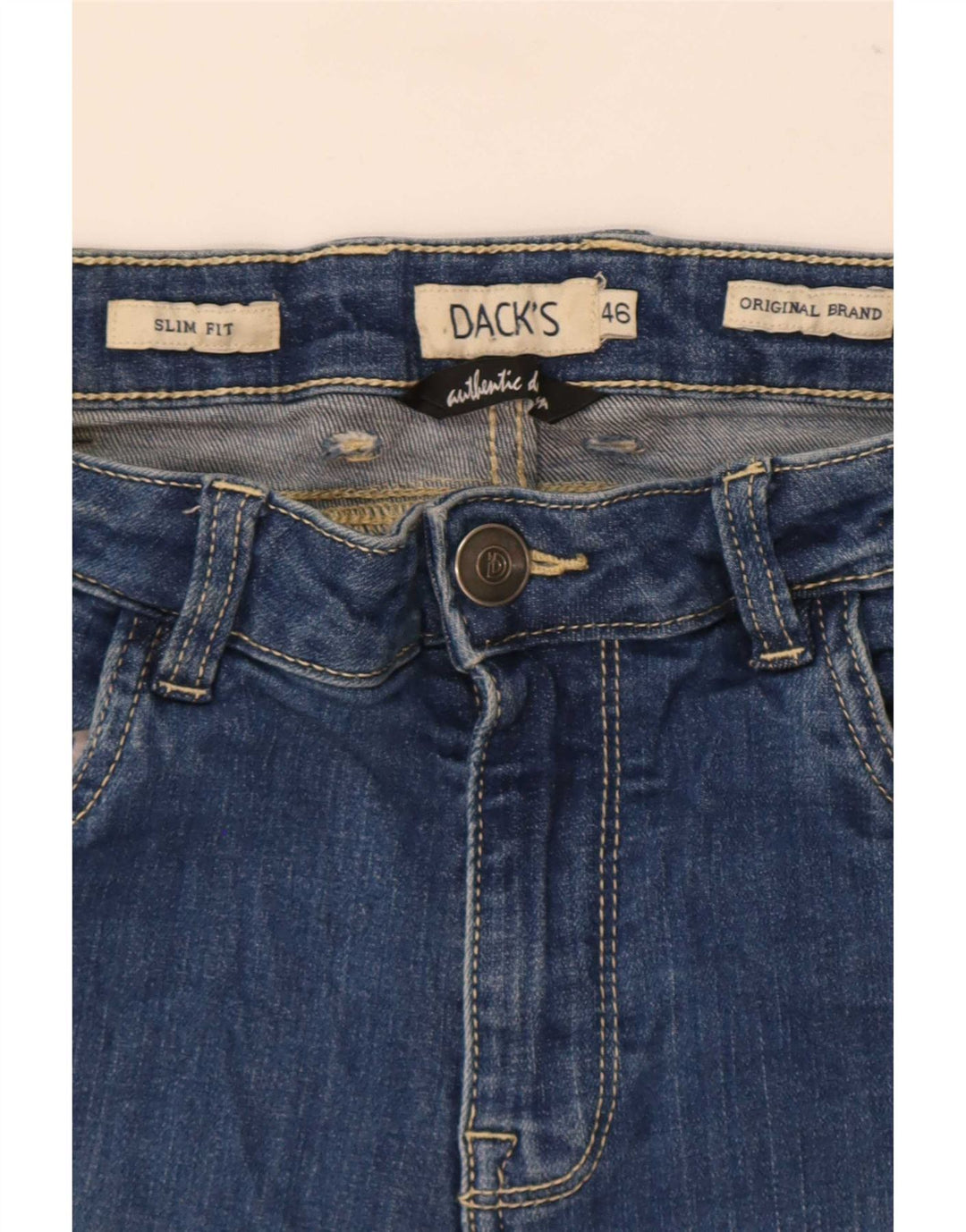 Мужские джинсы Dack's Slim IT 46 Small W30 L29 Синие