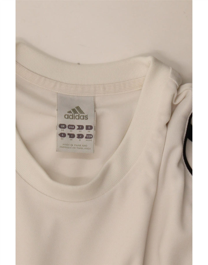 Мужская футболка ADIDAS Climalite, средний белый