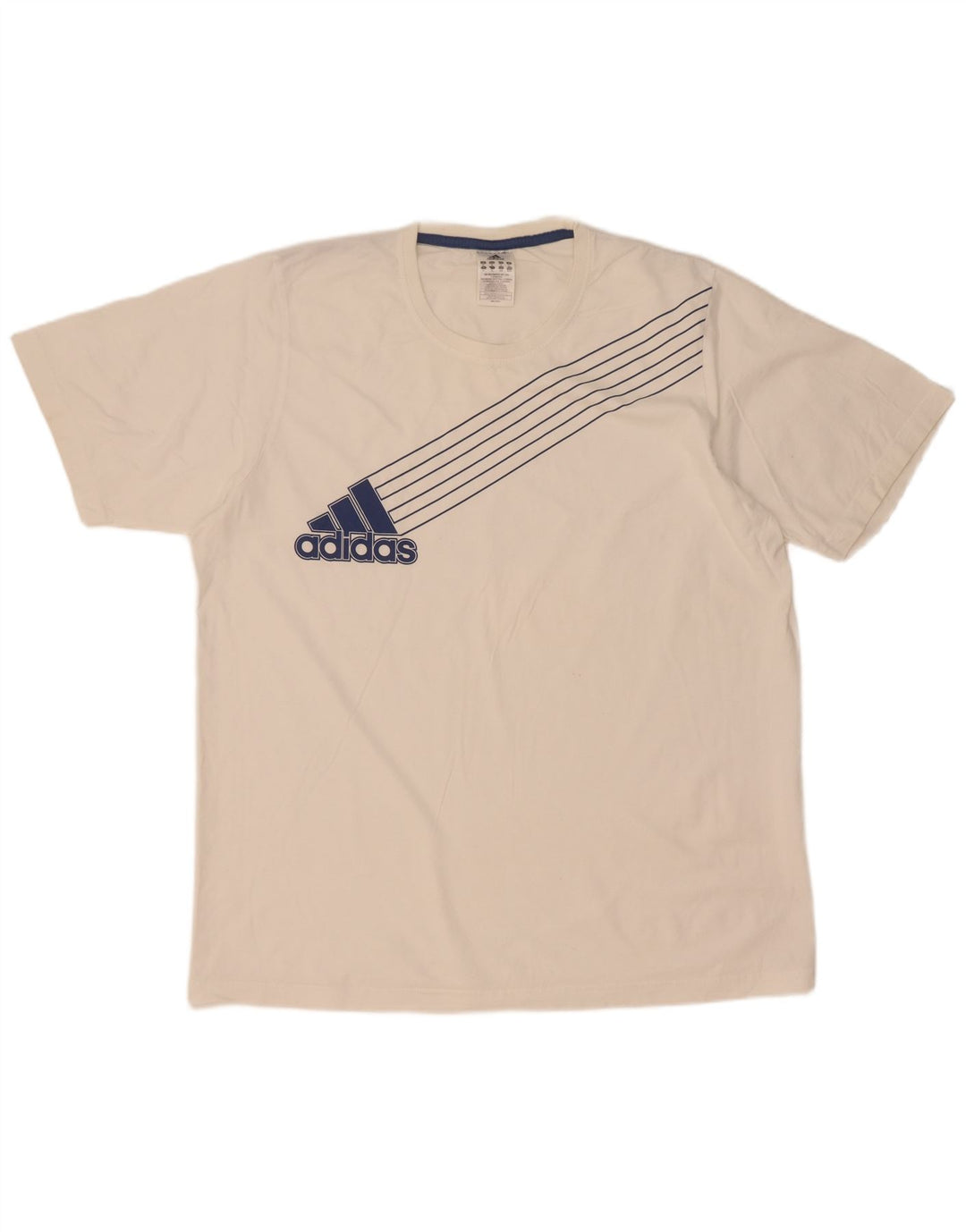 Adidas Мужская футболка с рисунком Top XL Белая