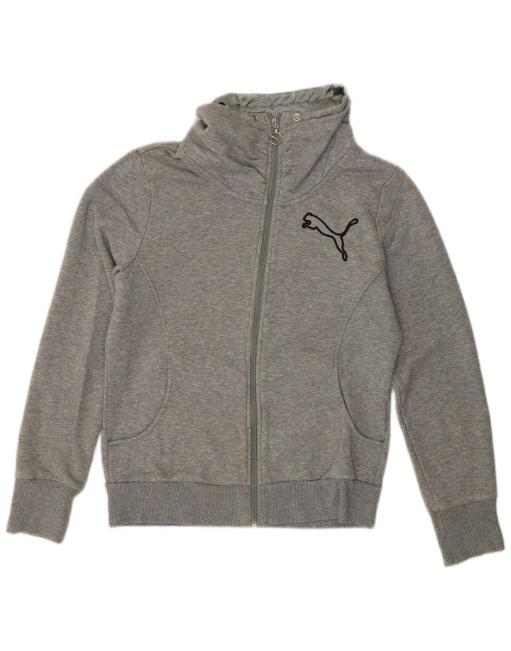 Женский спортивный костюм Puma UK 10, маленький серый хлопок с крапинками