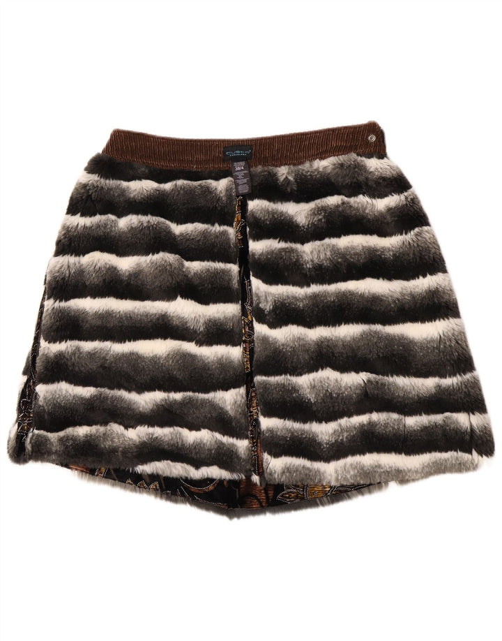 Женская мини-юбка Custo Barcelona EU 38 Medium W32 Разноцветный цветочный принт