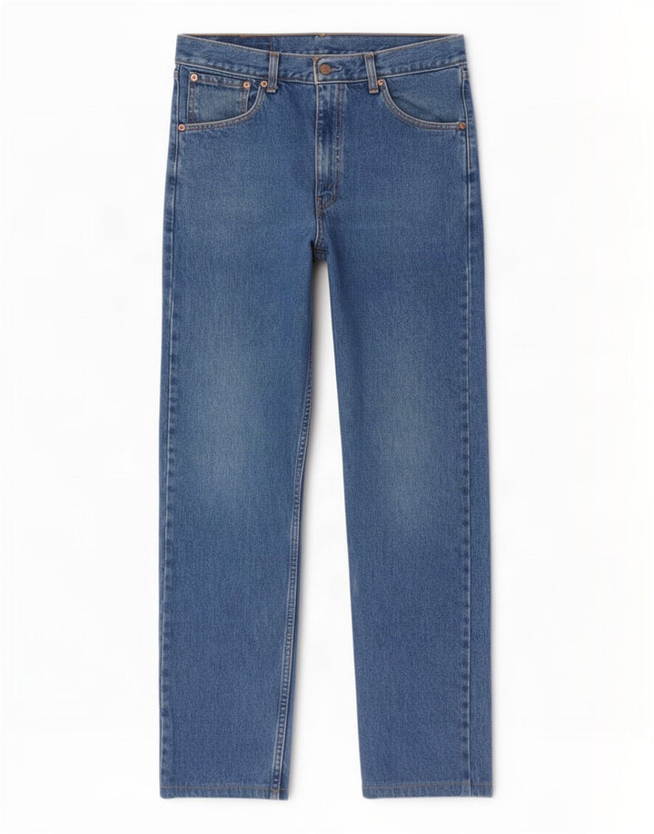 Мужские прямые джинсы Levi's 521 W32 L32 синие, хлопок