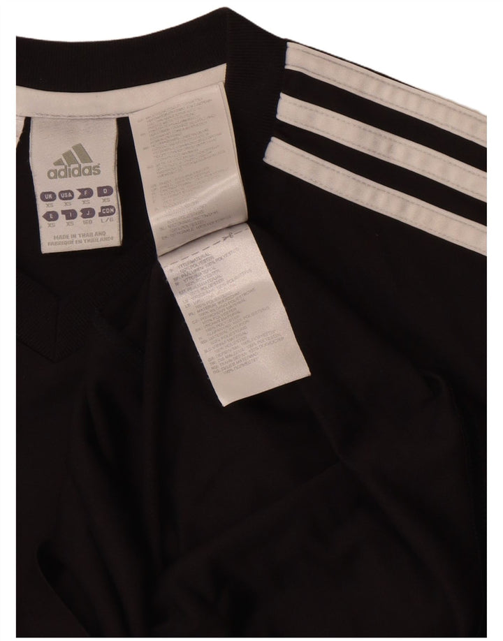 Мужская футболка Adidas Climalite Top XS, черный полиэстер
