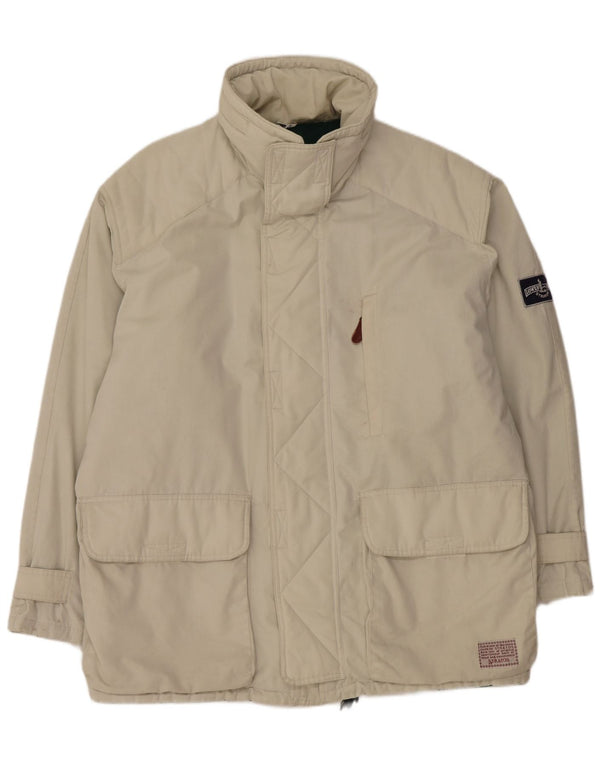 Мужская ветровка Stratos с капюшоном UK 42 XL, белый хлопок