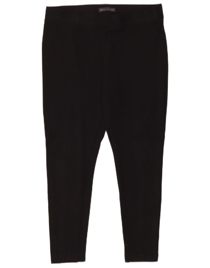 Женские леггинсы Marks & Spencer UK 14, большие черные