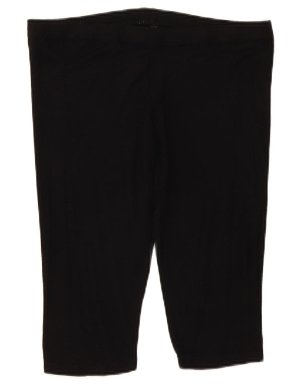 Женские леггинсы-капри Topshop UK 12, средний черный, вискоза