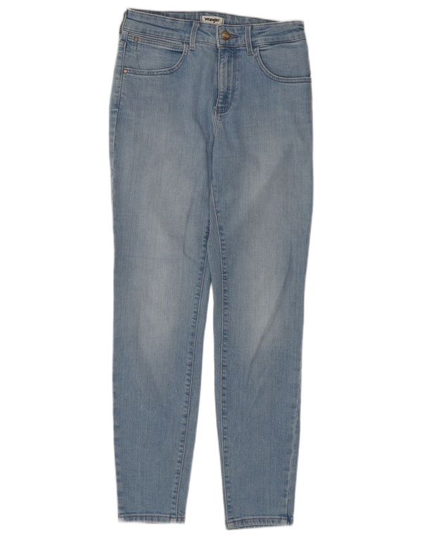 Женские джинсы скинни Wrangler W26 L30 синие, хлопок