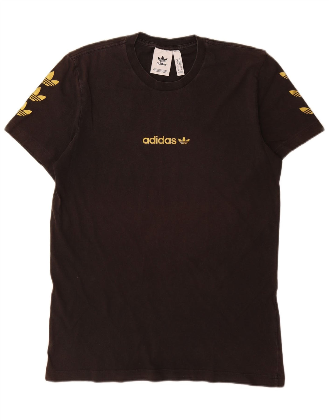 Мужская футболка с рисунком Adidas Top Medium Black