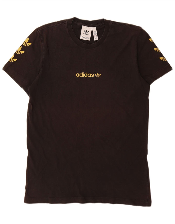 Мужская футболка с рисунком Adidas Top Medium Black