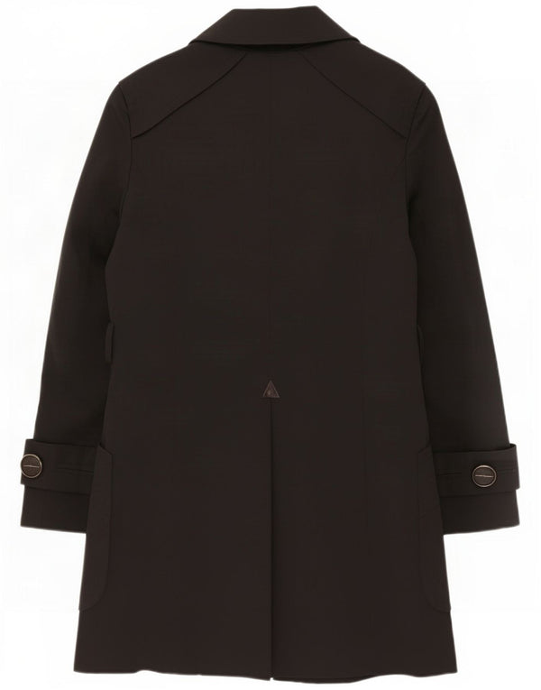Мужской тренч Zara UK 40, большой черный хлопок