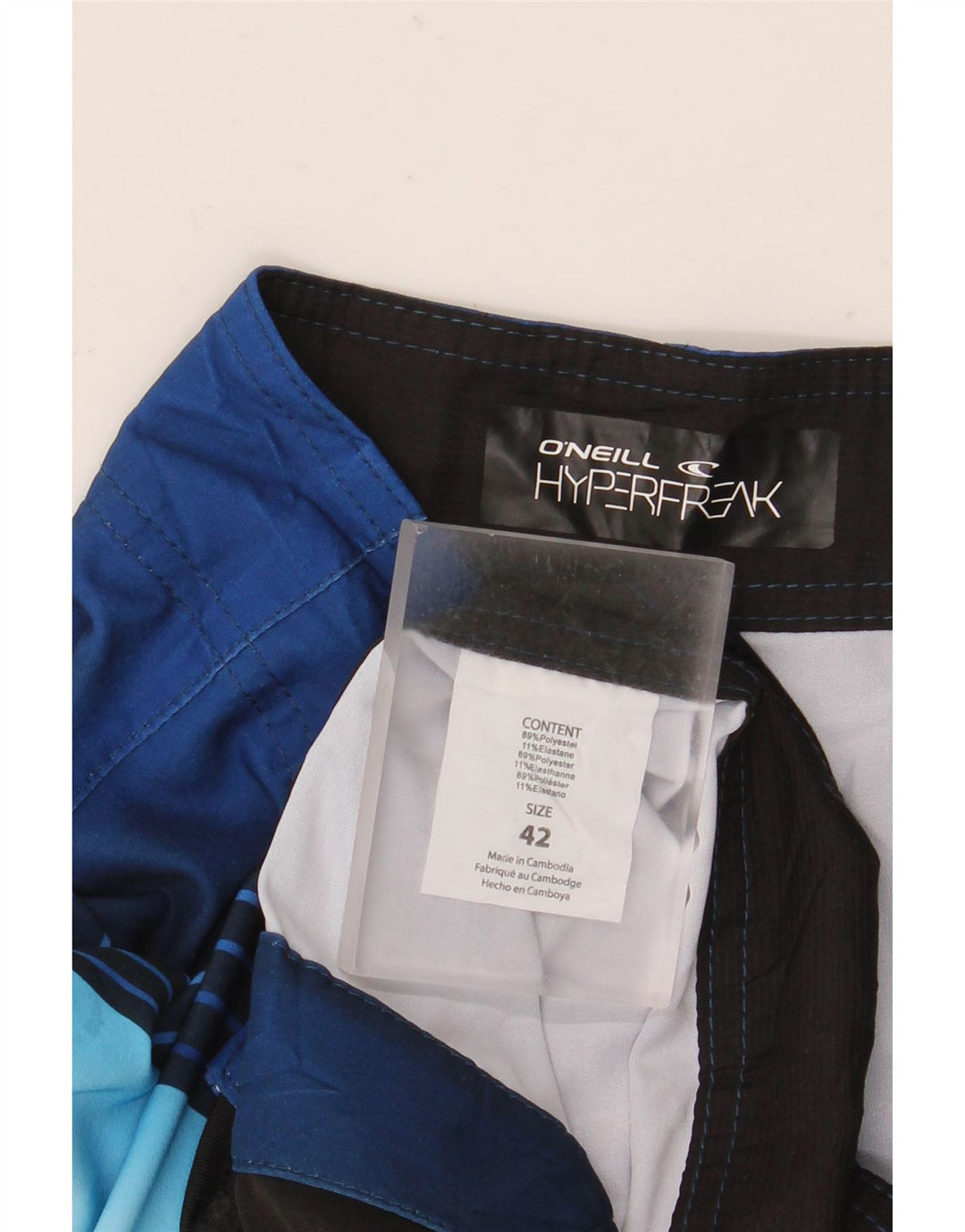 Мужские шорты для плавания O'Neill 2XL, полиэстер в разноцветную полоску