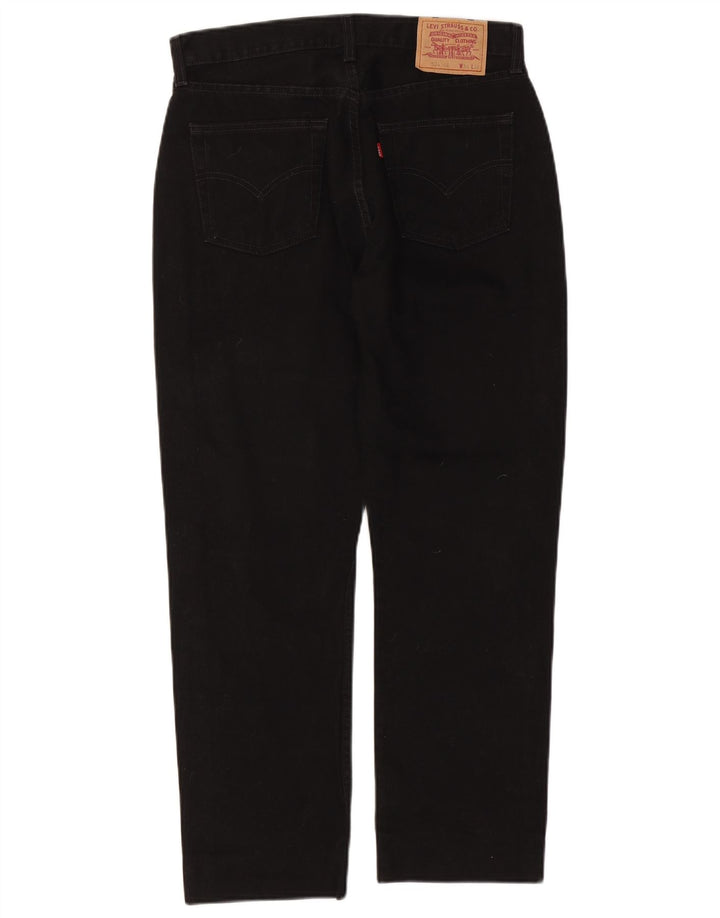Мужские прямые джинсы Levi's 534 W34 L28, черный хлопок