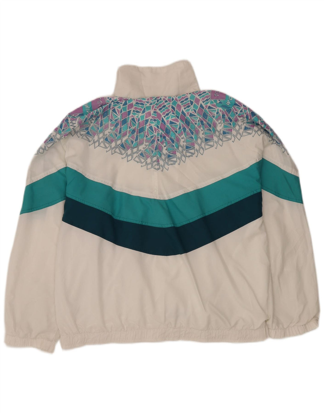 ELLESSE Мужской спортивный костюм Top Jacket XL Белый Геометрический принт