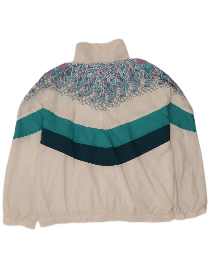 ELLESSE Мужской спортивный костюм Top Jacket XL Белый Геометрический принт