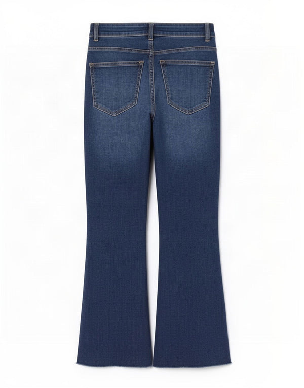 Женские расклешенные джинсы Zara EU 34 2XS W24 L25 синие
