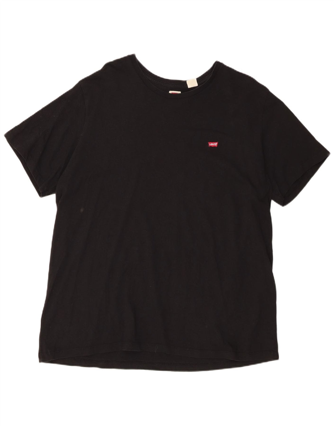 Женская футболка обычного кроя Levi's, топ 2XL, черная