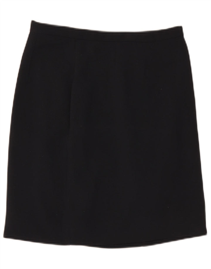 Женская мини-юбка Zara EU 40 Medium W30 Темно-синий полиэстер