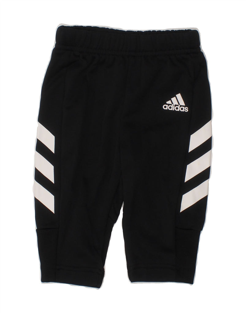 ADIDAS Baby Boys Tracksuit Trousers 3-6 Months W16 L7 Black Sports Vintage Adidas and Second-Hand Adidas from Messina Hembry 