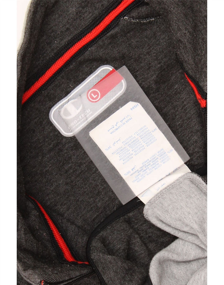 Мужская спортивная куртка CHAMPION, большая серая хлопковая куртка