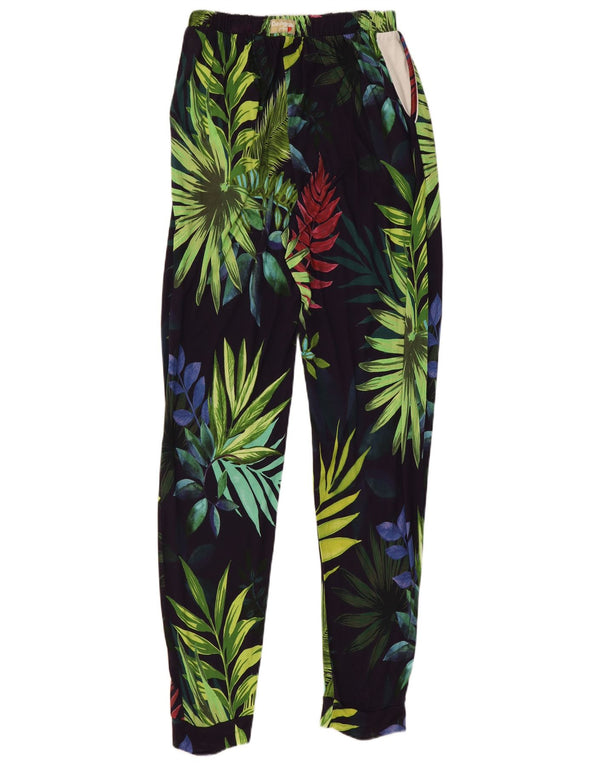 Женские спортивные брюки Desigual Joggers UK 8, маленькие разноцветные цветочные принты