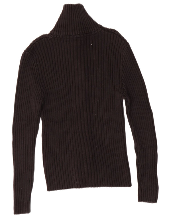 Женский кардиган Sasch UK 16, большой черный хлопковый свитер