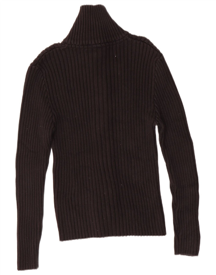 Женский кардиган Sasch UK 16, большой черный хлопковый свитер