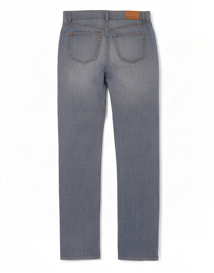 Мужские прямые джинсы Calvin Klein W33 L33, синий хлопок