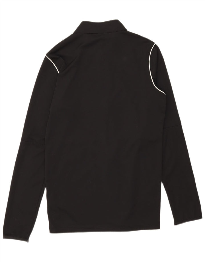Мужская спортивная куртка свободного покроя Nike Dri Fit, маленький черный полиэстер