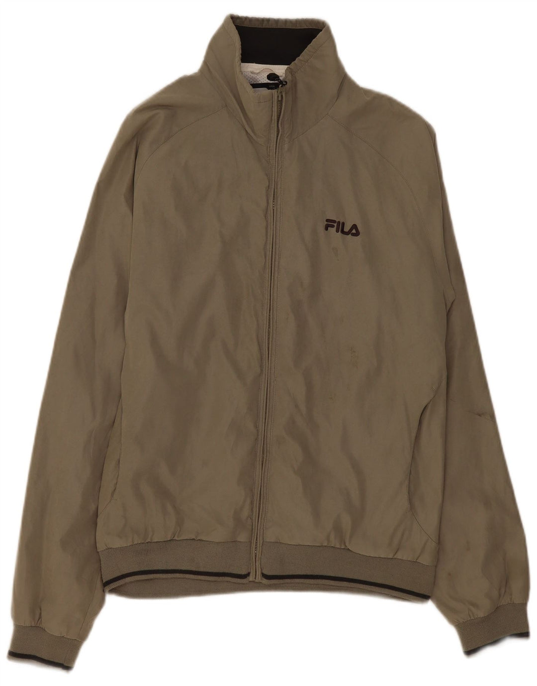 Мужская дождевик Fila UK 40, большой серый полиэстер
