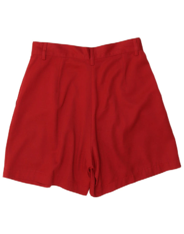 Женские шорты чинос Benetton IT 44 Medium W28 Красный Полиэстер