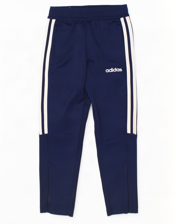 Спортивные брюки Adidas Climalite для мальчиков 5–6 лет, темно-синий, полиэстер