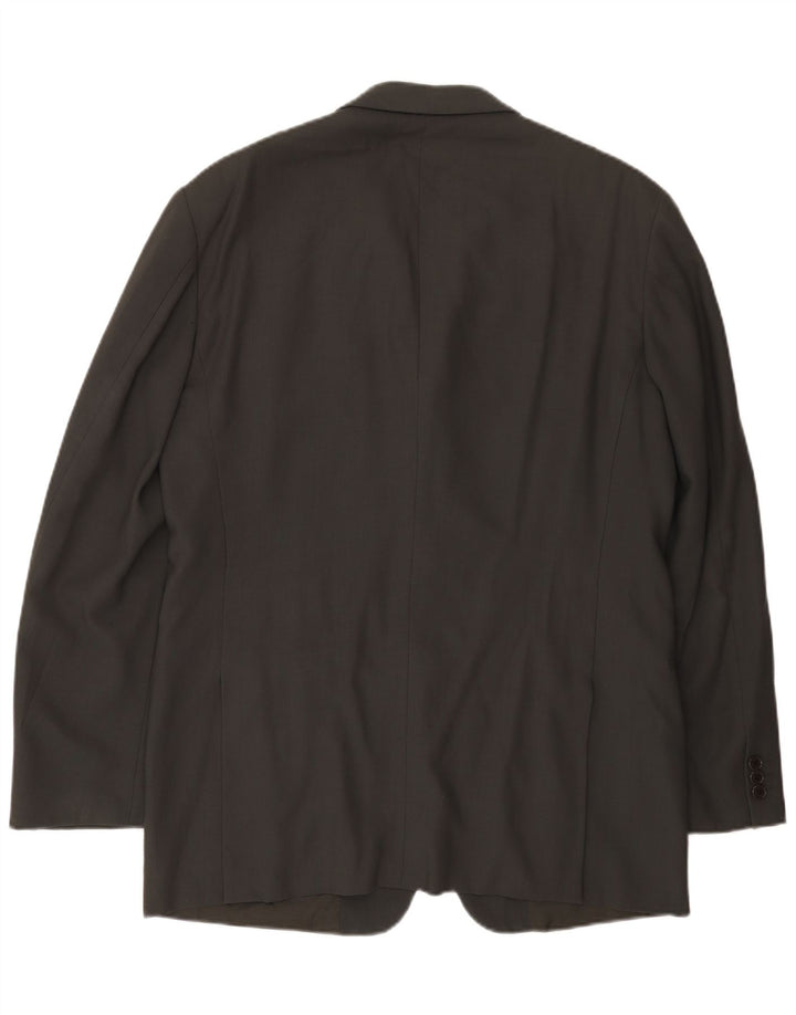 Мужской пиджак Cerruti 1881 на 3 пуговицах IT 52 XL Черный Cupro