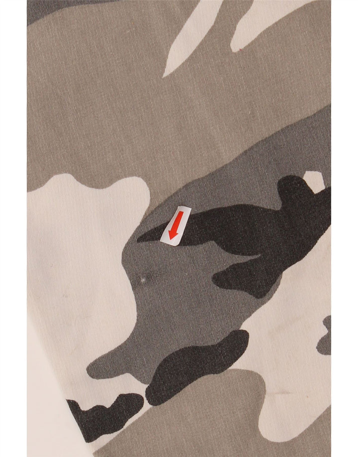 ВИНТАЖНЫЕ мужские брюки карго стандартного размера, маленькие W31.5 L32.5, серый камуфляж