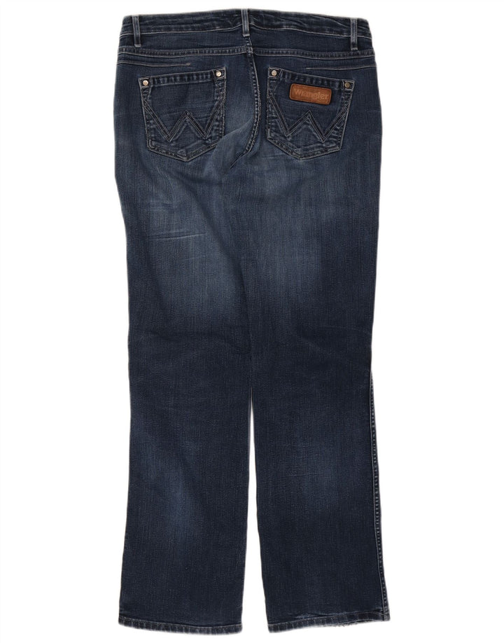 Женские прямые джинсы Wrangler Sara W32 L32, синий хлопок