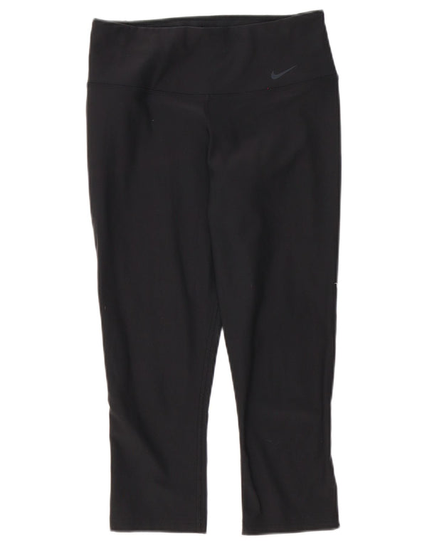Женские леггинсы-капри Nike Dri Fit UK 6 XS, черные